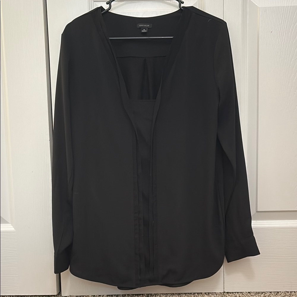 Ann Taylor Black Women's Top
